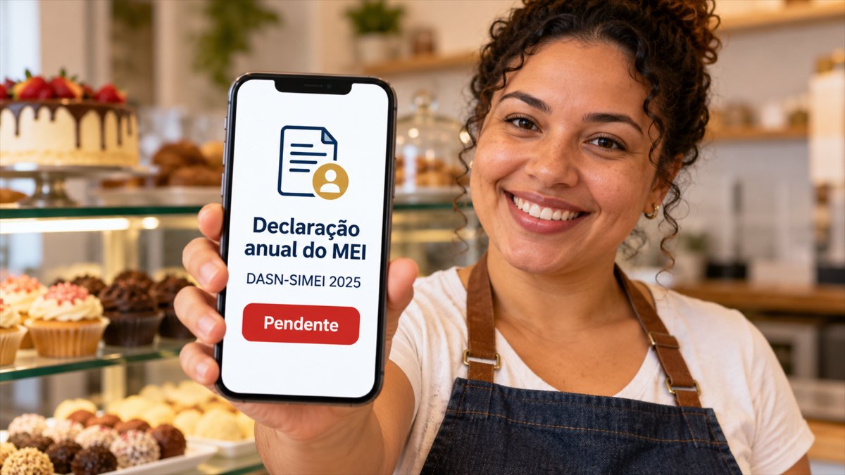 MEI com DASN-SIMEI pendente no celular